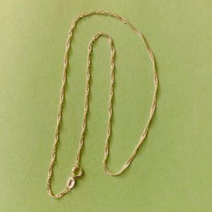 Silver 925 twisted necklace - NEW